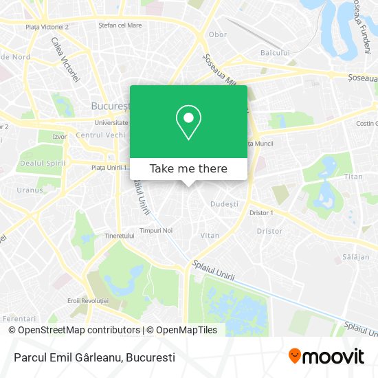 Parcul Emil Gârleanu map