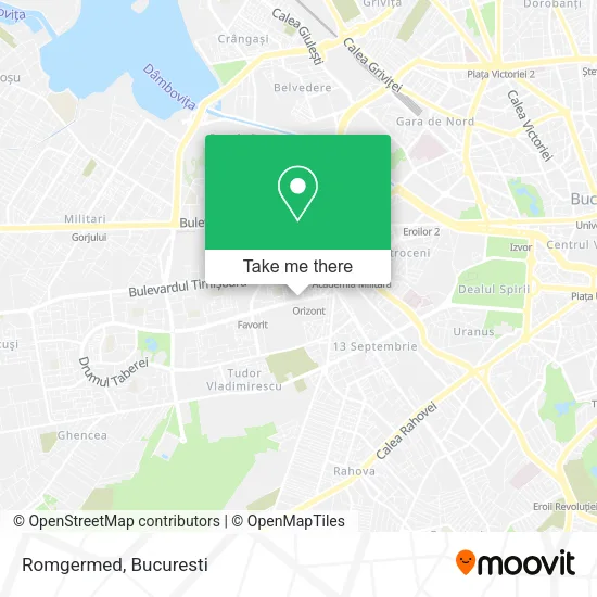 Romgermed map