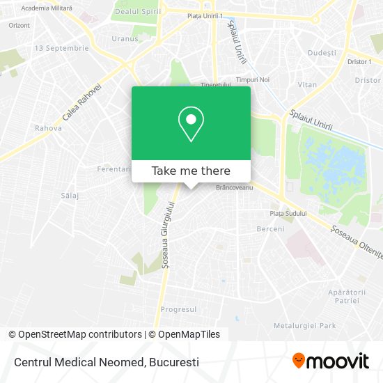 Centrul Medical Neomed map