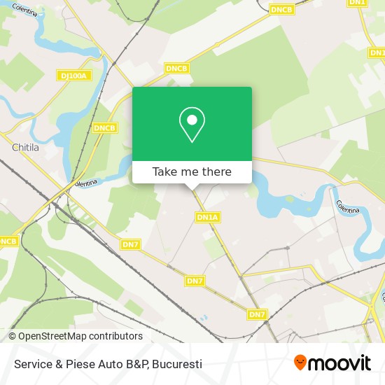 Service & Piese Auto B&P map