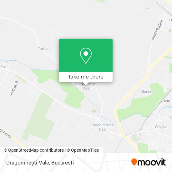 Dragomirești-Vale map