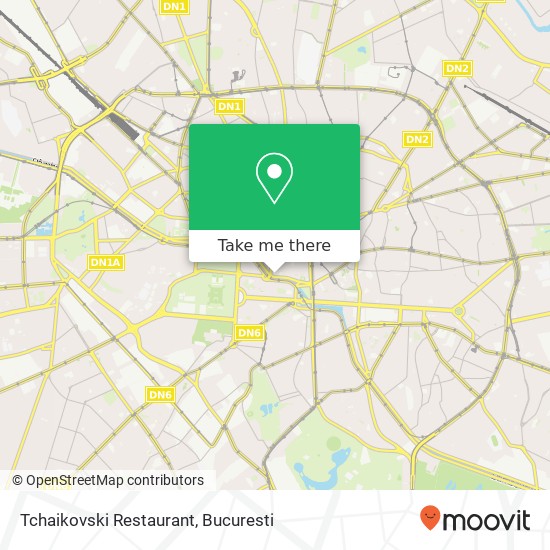 Tchaikovski Restaurant map