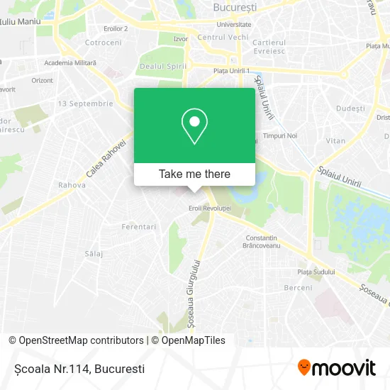 Școala Nr.114 map