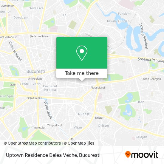 Uptown Residence Delea Veche map