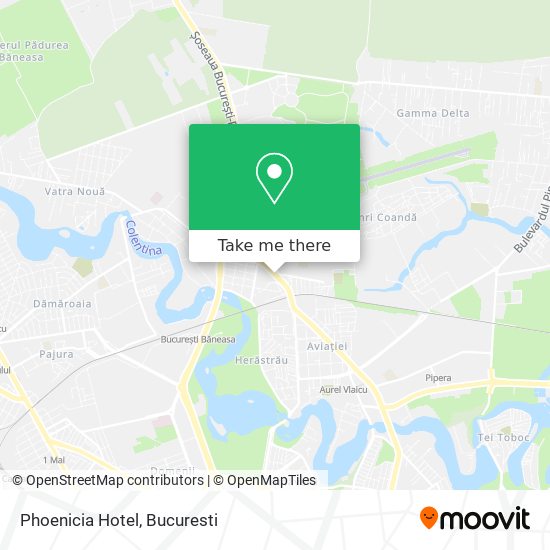 Phoenicia Hotel map