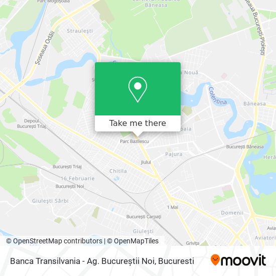 Banca Transilvania - Ag. Bucureștii Noi map