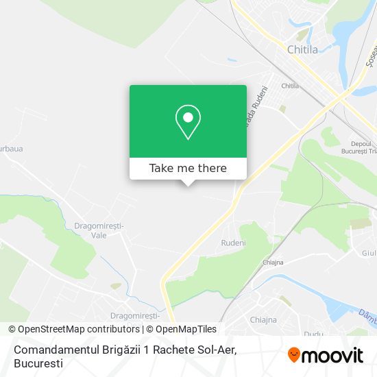 Comandamentul Brigăzii 1 Rachete Sol-Aer map