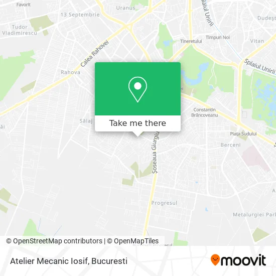 Atelier Mecanic Iosif map