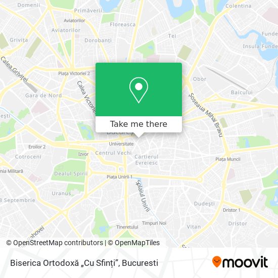 Biserica Ortodoxă „Cu Sfinți” map