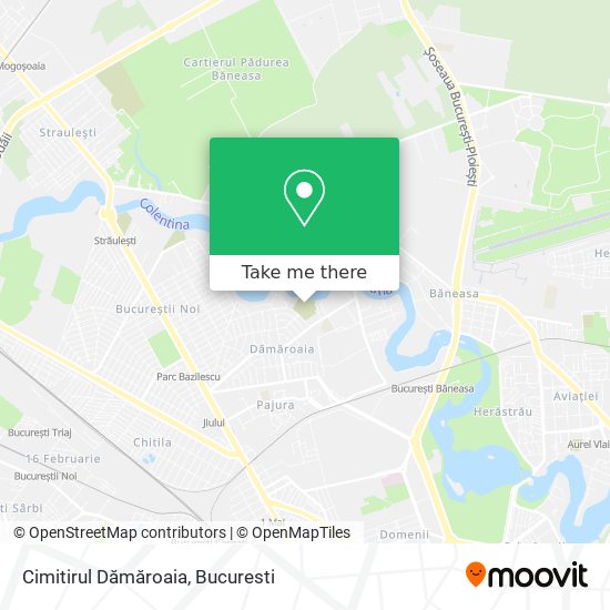Cimitirul Dămăroaia map