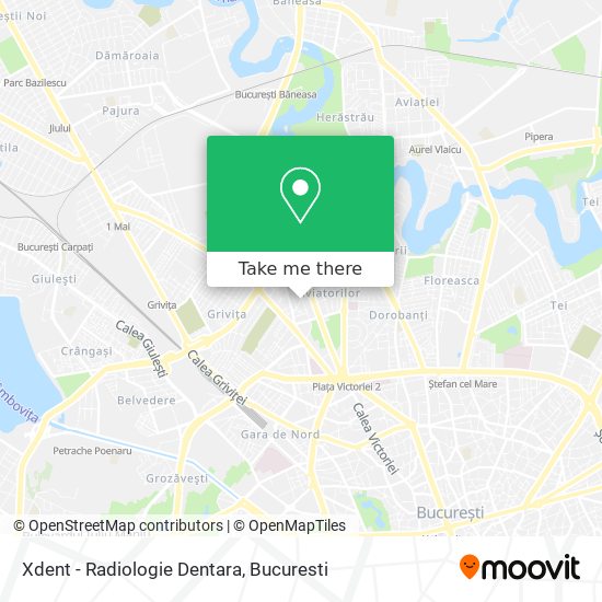 Xdent - Radiologie Dentara map