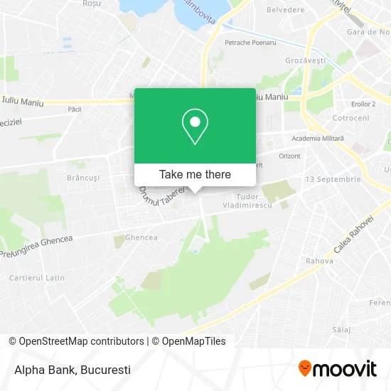 Alpha Bank map