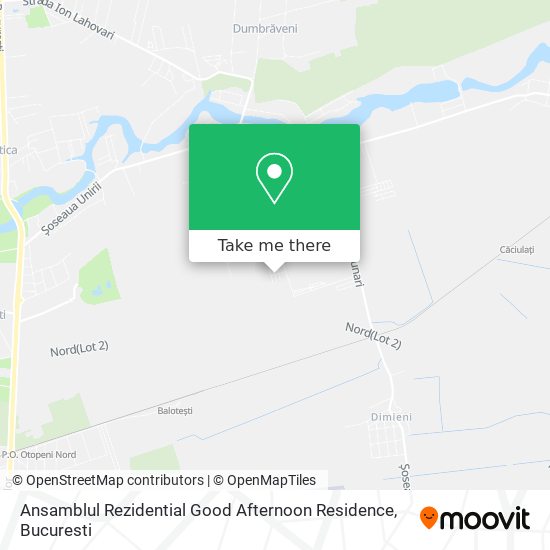 Ansamblul Rezidential Good Afternoon Residence map