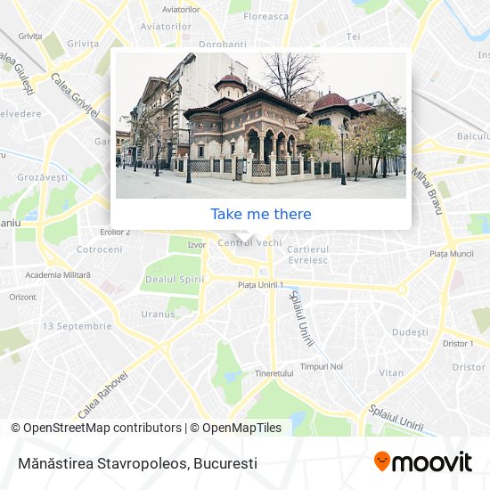 Mănăstirea Stavropoleos map