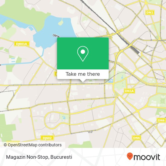 Magazin Non-Stop map