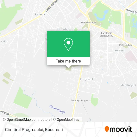 Cimitirul Progresului map