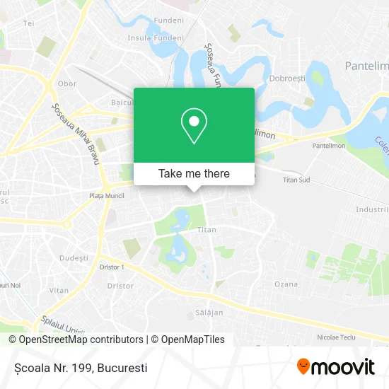 Școala Nr. 199 map