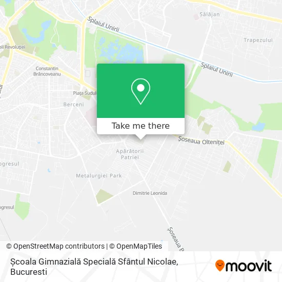 Școala Gimnazială Specială Sfântul Nicolae map