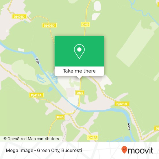 Mega Image - Green City map