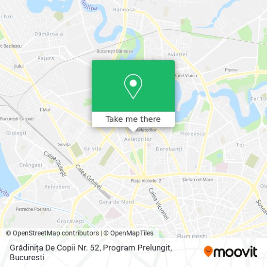 Grădinița De Copii Nr. 52, Program Prelungit map