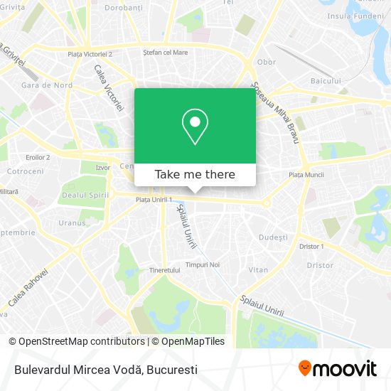 Bulevardul Mircea Vodă map