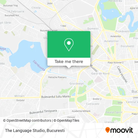 The Language Studio map