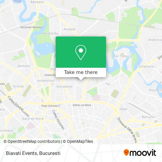 Biavati Events map