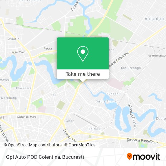 Gpl Auto POD Colentina map
