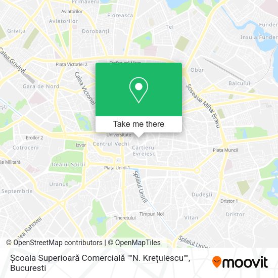 Școala Superioară Comercială ""N. Krețulescu"" map