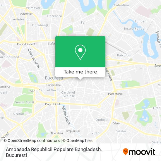 Ambasada Republicii Populare Bangladesh map