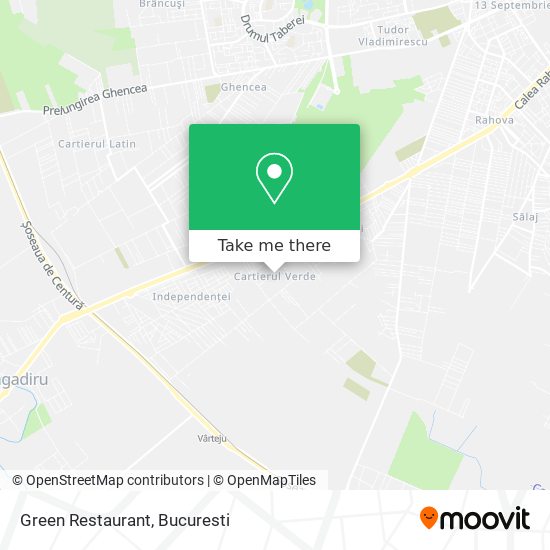 Green Restaurant map