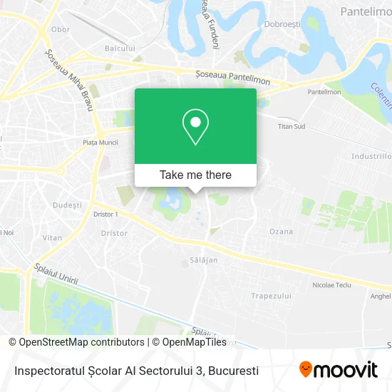 Inspectoratul Școlar Al Sectorului 3 map