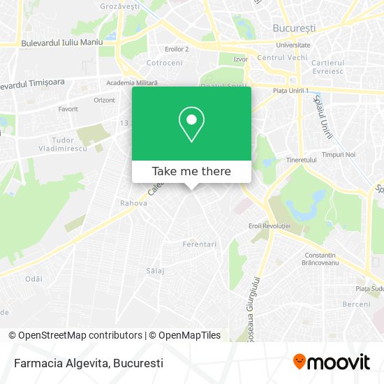 Farmacia Algevita map