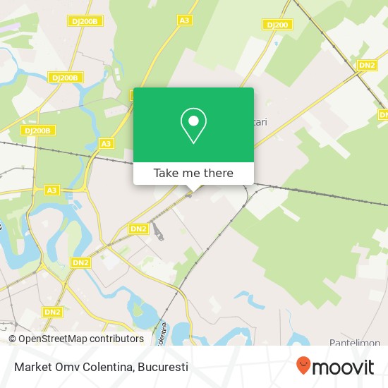 Market Omv Colentina map