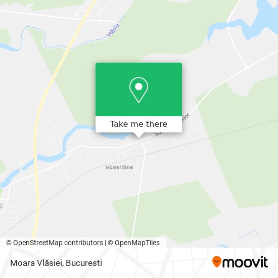 Moara Vlăsiei map