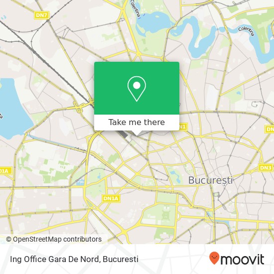 Ing Office Gara De Nord map