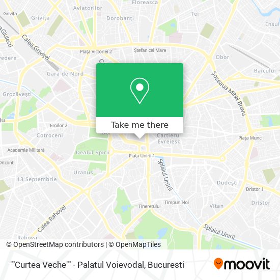 ""Curtea Veche"" - Palatul Voievodal map