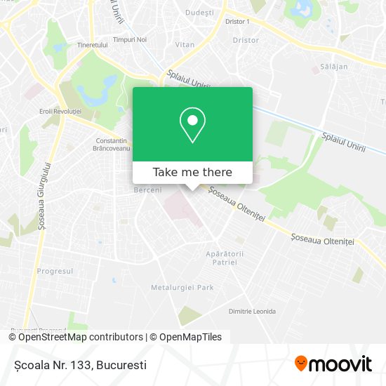 Școala Nr. 133 map