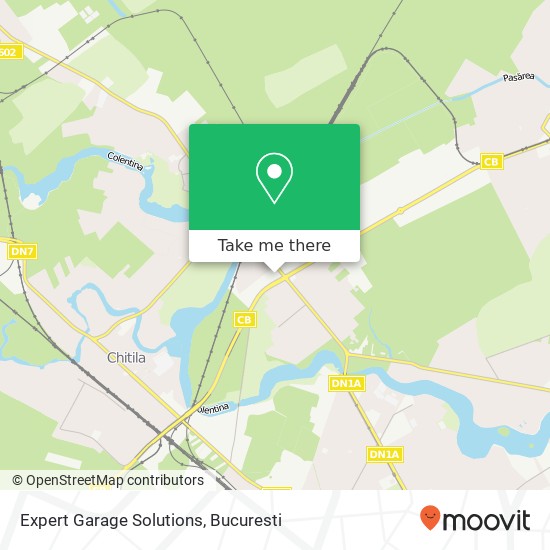 Expert Garage Solutions map