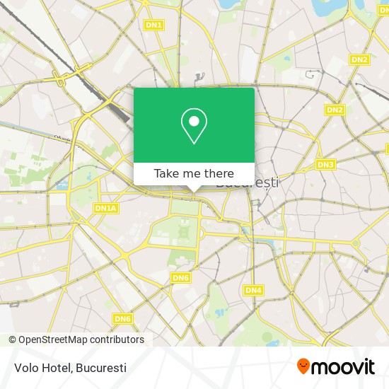 Volo Hotel map