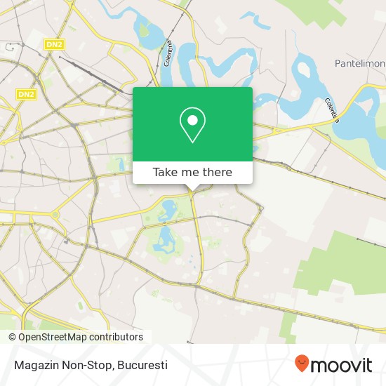 Magazin Non-Stop map