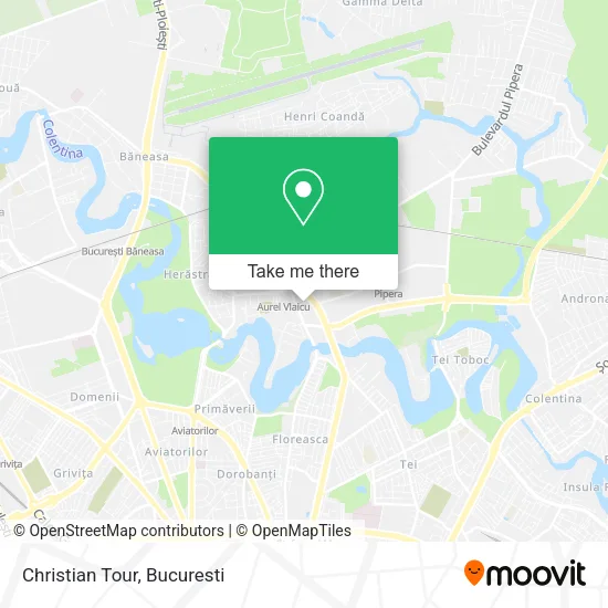 Christian Tour map