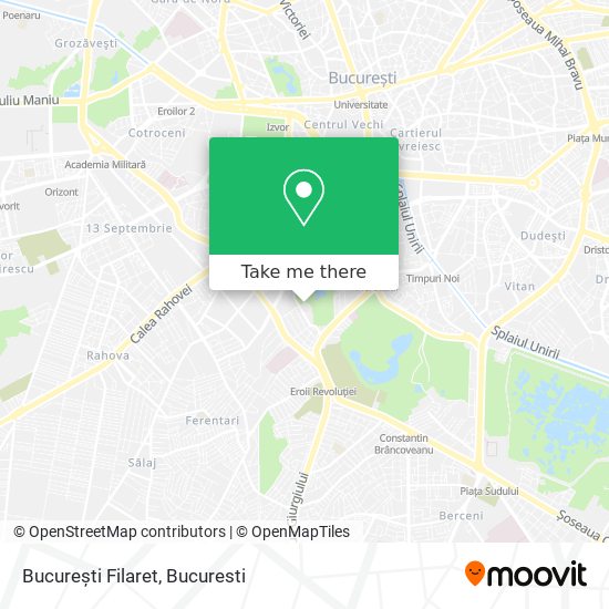 București Filaret map
