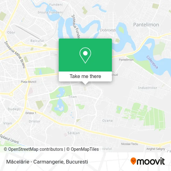 Măcelărie - Carmangerie map