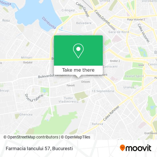 Farmacia Iancului 57 map