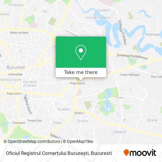 Oficiul Registrul Comerțului București map