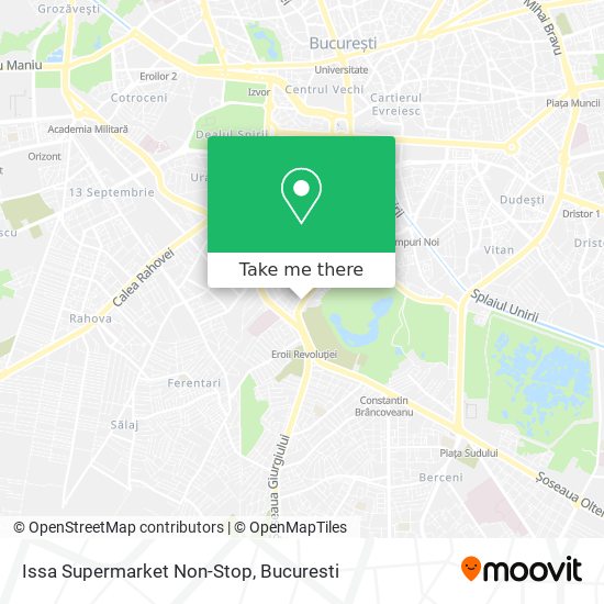 Issa Supermarket Non-Stop map
