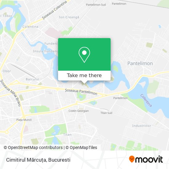 Cimitirul Mărcuța map