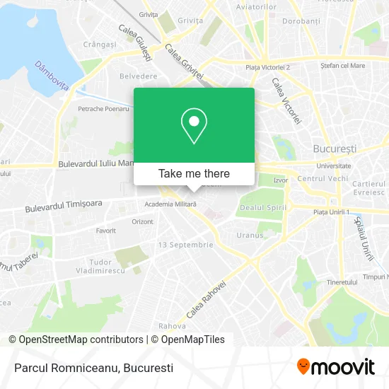 Parcul Romniceanu map