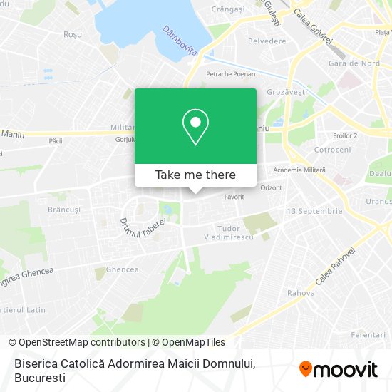 Biserica Catolică Adormirea Maicii Domnului map